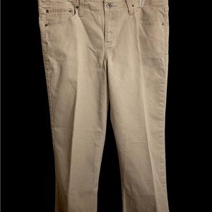 Levi Strauss Signature Stretch Khaki Denim Jeans 16